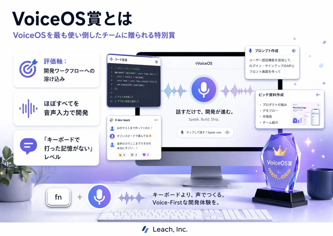 VoiceOS賞とは