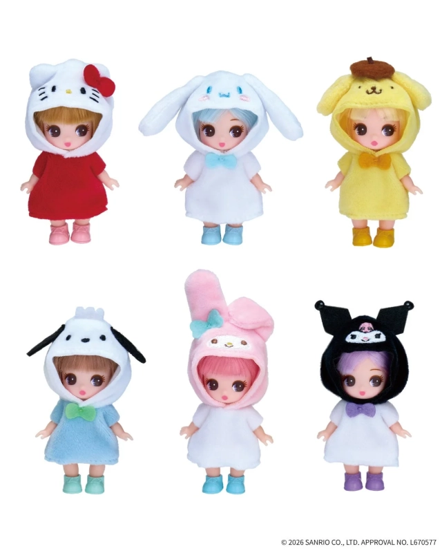 サンリオキャラクターズ着ぐるみリカちゃん