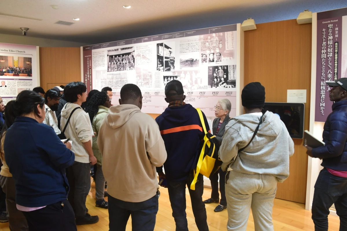 聖隷歴史資料館の展示風景